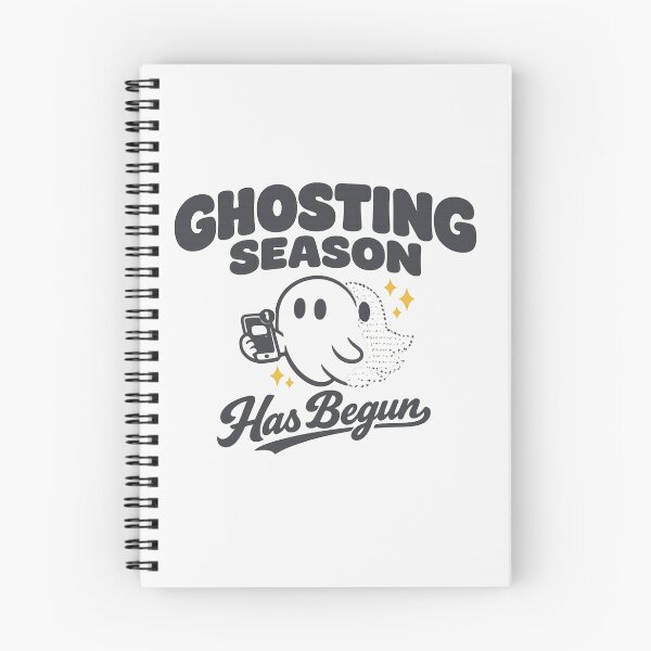 Item preview, Ghosting Season Has Begun Tee, Halloween Pun Graphic For Serial Ghosters designed and sold by PhylonBoxx.