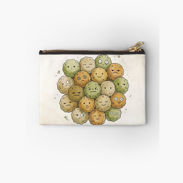 Item preview, Cute Falafel Pile Kawaii Middle Eastern Food Illustration designed and sold by DuckOddity.