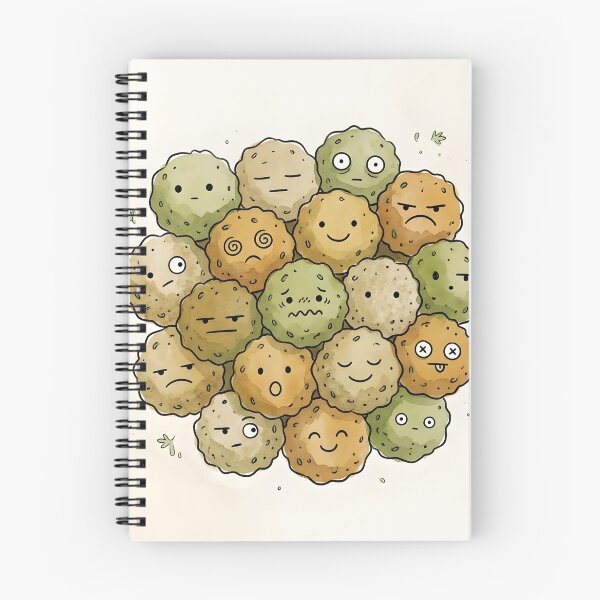 Item preview, Cute Falafel Pile Kawaii Middle Eastern Food Illustration designed and sold by DuckOddity.
