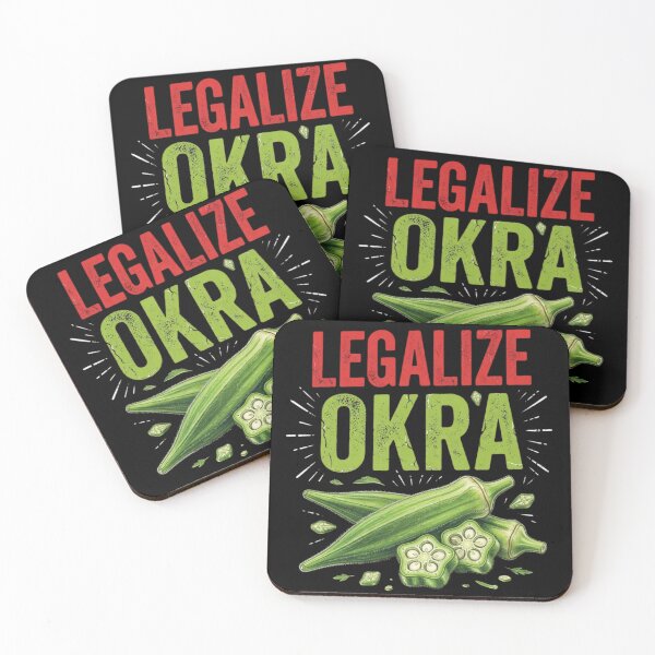 Item preview, Funny Vegetable Lover Vintage Garden Humor Legalize Okra designed and sold by CF_VintageDesign.