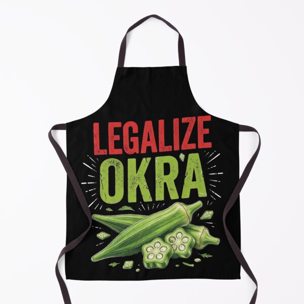 Item preview, Funny Vegetable Lover Vintage Garden Humor Legalize Okra designed and sold by CF_VintageDesign.