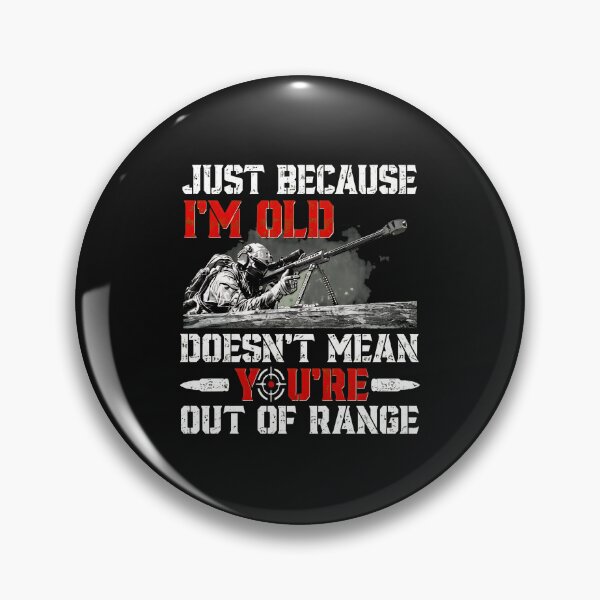 Item preview, Funny Old Sniper Soldier Quote Graphic designed and sold by pkkokrxjk.