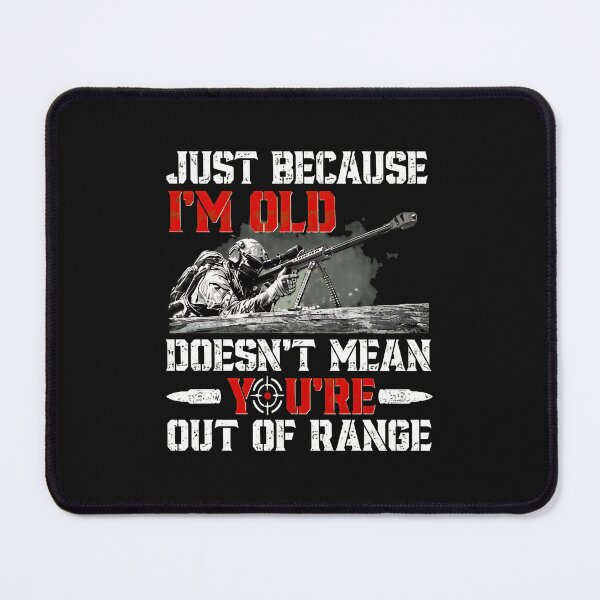 Item preview, Funny Old Sniper Soldier Quote Graphic designed and sold by pkkokrxjk.