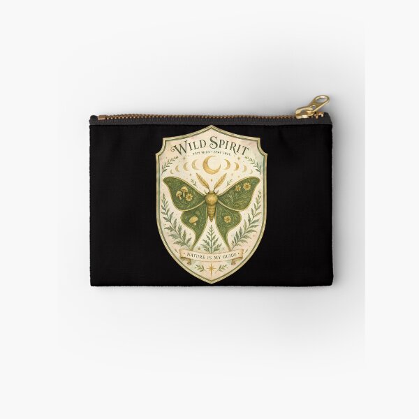 Item preview, Luna Moth Florals Celestial Nature, Moon Moth Witchy Celestial designed and sold by FernaRoje.