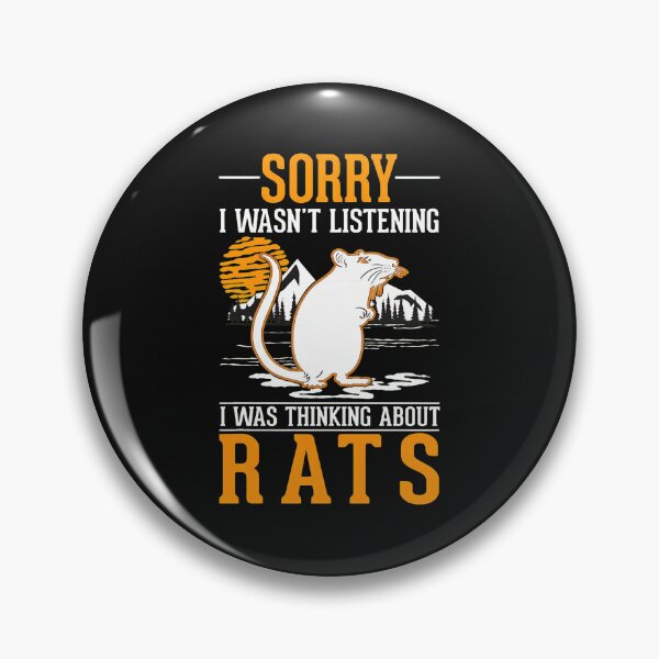 Item preview, Funny Rat Lover Sorry I Wasn't Listening Thinking designed and sold by pkkokrxjk.