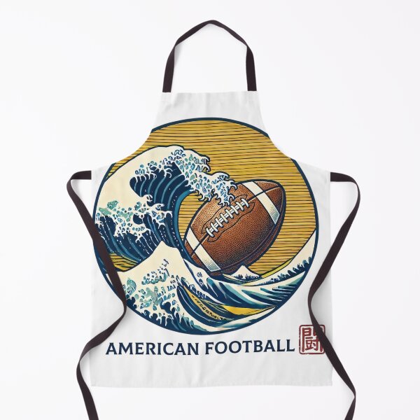 Item preview, Japanese Great Wave Football - Vintage Ukiyo-e Sports Art designed and sold by SakuraJapanArt.