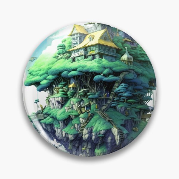 Item preview, Dreamlike Imaginary Surreal World With Fantasy Floating House designed and sold by DEC02.