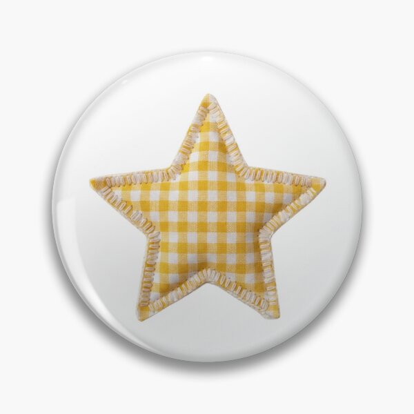 Item preview, Cottagecore Gingham Star – Cute Aesthetic Design designed and sold by xWhimsyDreamsx.
