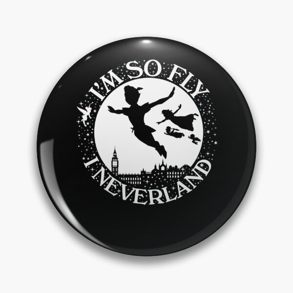 Item preview, Magical Flying Boy Neverland Silhouette designed and sold by Galaxia336.
