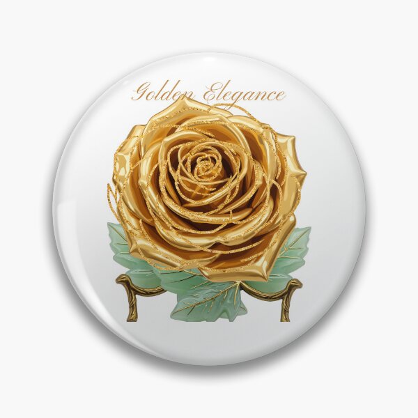 Item preview, Golden Elegance Luxury 3D Gold Rose with Green Jade Base designed and sold by MinimalAurashop.