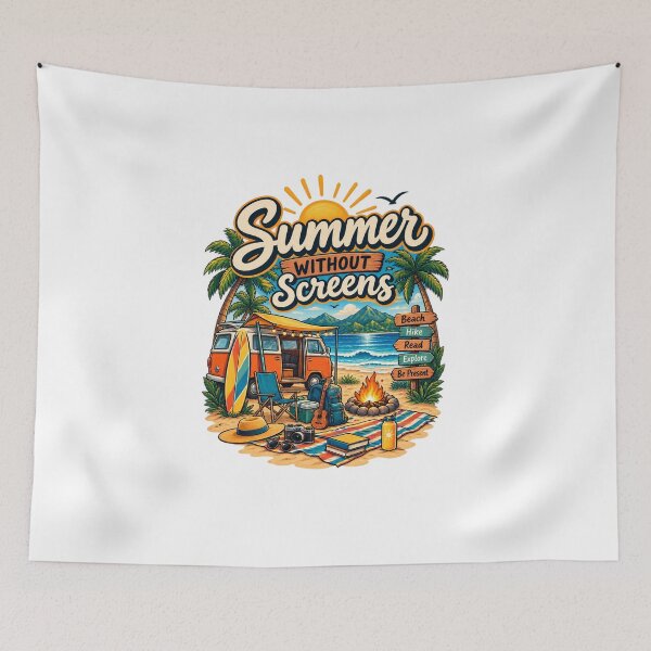 Item preview, Summer Without Screens Forest Reading Shirt | Read Hike Camp Explore designed and sold by alexcorporation.
