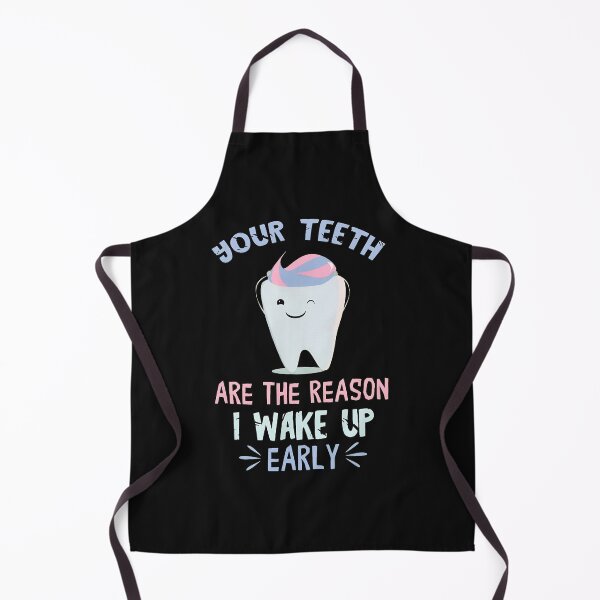 Item preview, Funny Tooth Wakes Up Early Dental Humor Gift designed and sold by pkkokrxjk.