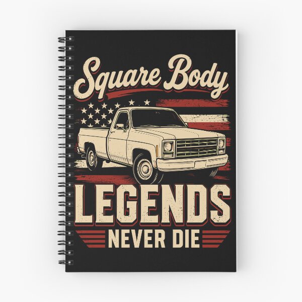 Item preview, Square Body, Legends Never Die Retro Pick Up Truck designed and sold by Portes-Ruty.