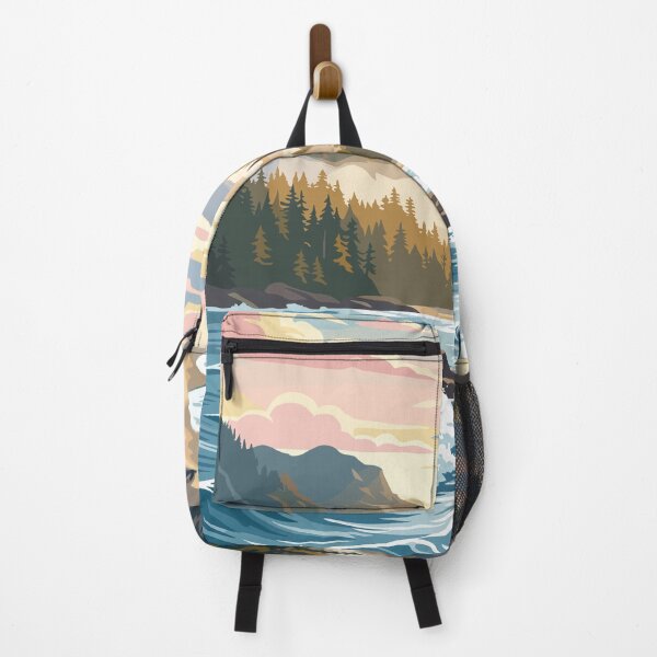 Item preview, Pacific Rim National Park Canada Travel Vintage designed and sold by RareDeerArt.