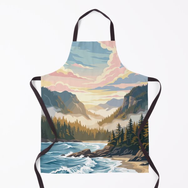 Item preview, Pacific Rim National Park Canada Travel Vintage designed and sold by RareDeerArt.