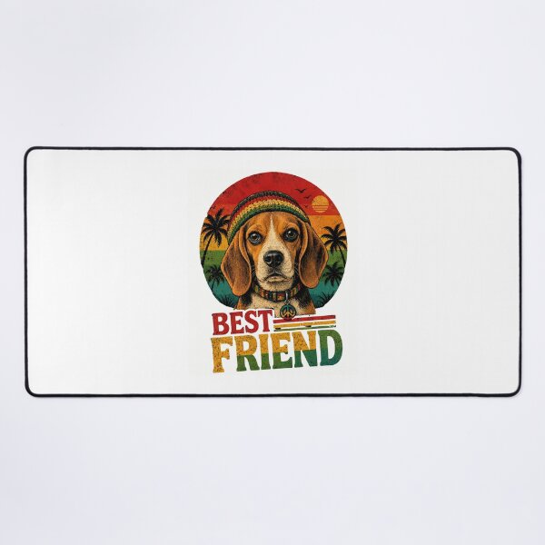 Item preview, Beagle Reggae Vibes – Island Dog Music Lover designed and sold by ADCreativeprint.