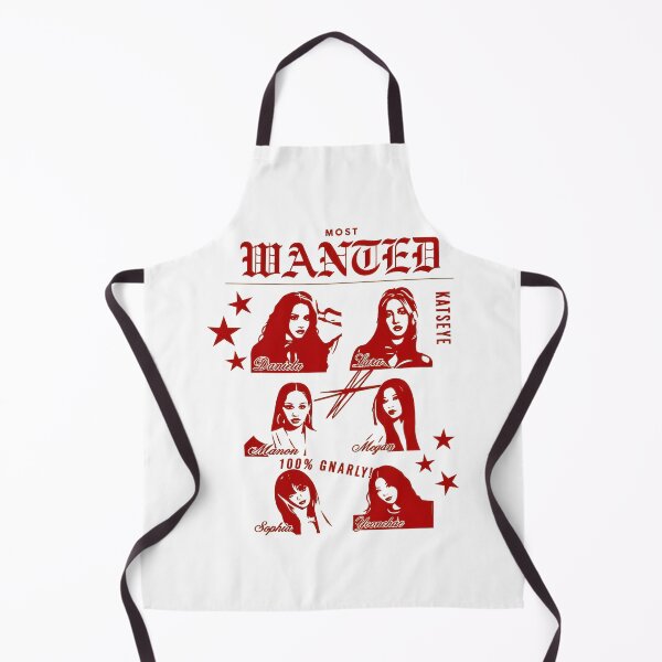 Item preview, KATSEYE Most Wanted Red Silhouette Graphic – Six Member Pop Group Fan Design designed and sold by RandallHa68712.