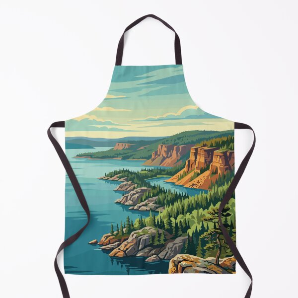 Item preview, Thaidene Nëné National Park Canada Travel Vintage designed and sold by RareDeerArt.