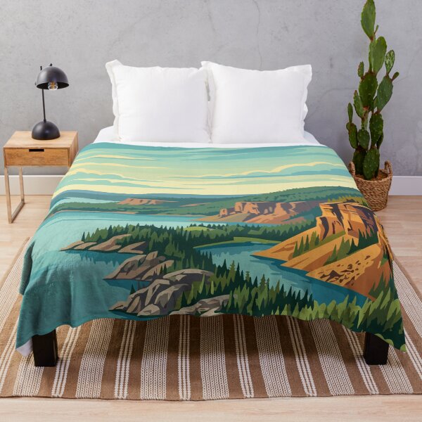 Item preview, Thaidene Nëné National Park Canada Travel Vintage designed and sold by RareDeerArt.