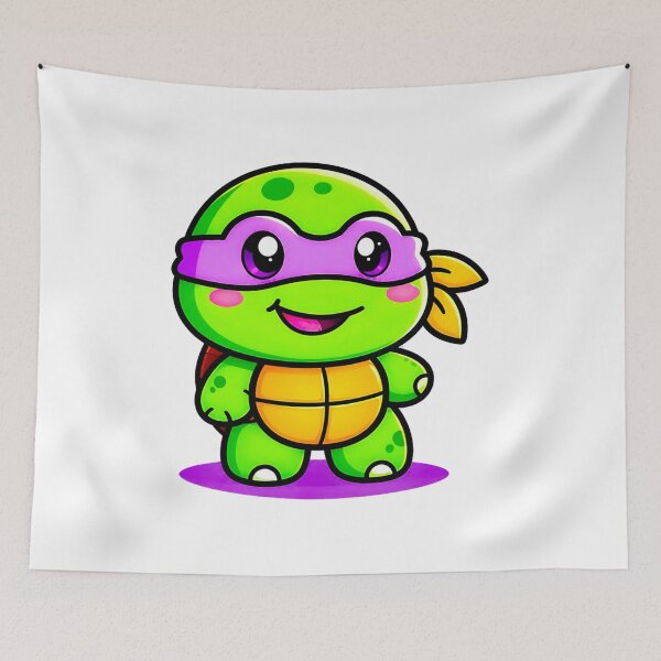 Item preview, Kawaii Teenage Mutant Ninja Turtle Figure designed and sold by zerostantrumla.