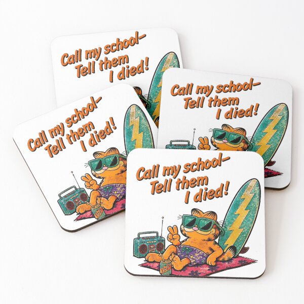 Item preview, Garfield Skips School designed and sold by Sylajam.