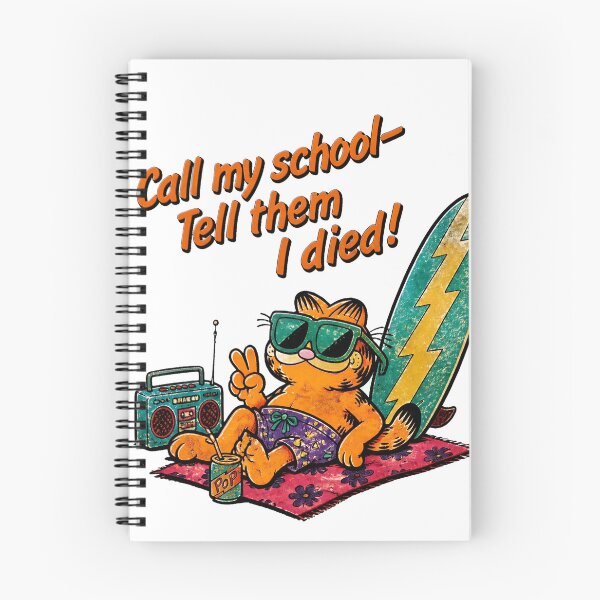 Item preview, Garfield Skips School designed and sold by Sylajam.