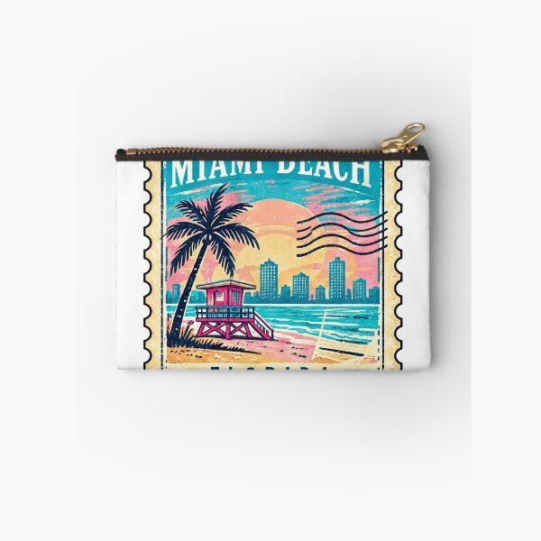Item preview, Miami Beach Stamp designed and sold by clarkfraser.