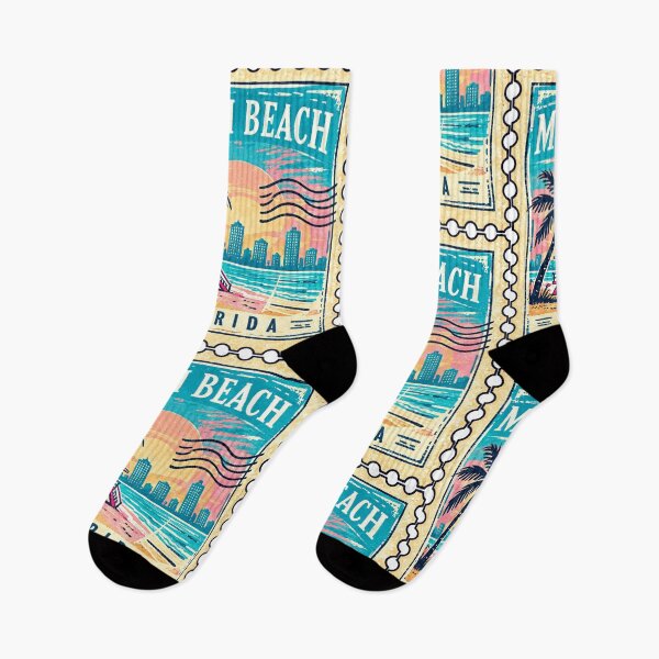 Item preview, Miami Beach Stamp designed and sold by clarkfraser.