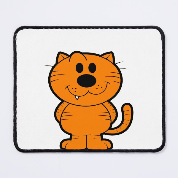 Item preview, Cartoon Cat with a Snaggletooth designed and sold by zerostantrumla.