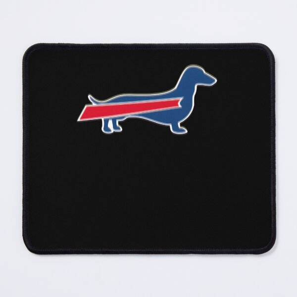 Item preview, Dachshund Dog Red Banner Blue designed and sold by namibambam.