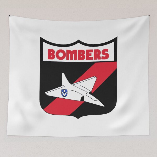 Item preview, Might Bombers Retro Logo Drawing designed and sold by Luke Foran Sports Art.