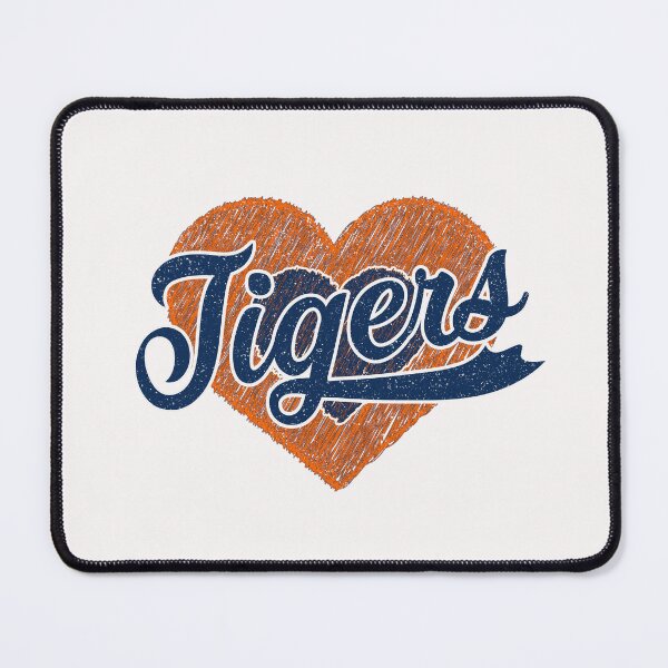 Item preview, Vintage Tigers Hearts Distressed Sports Fan Team Spirit designed and sold by RockTheFeal.