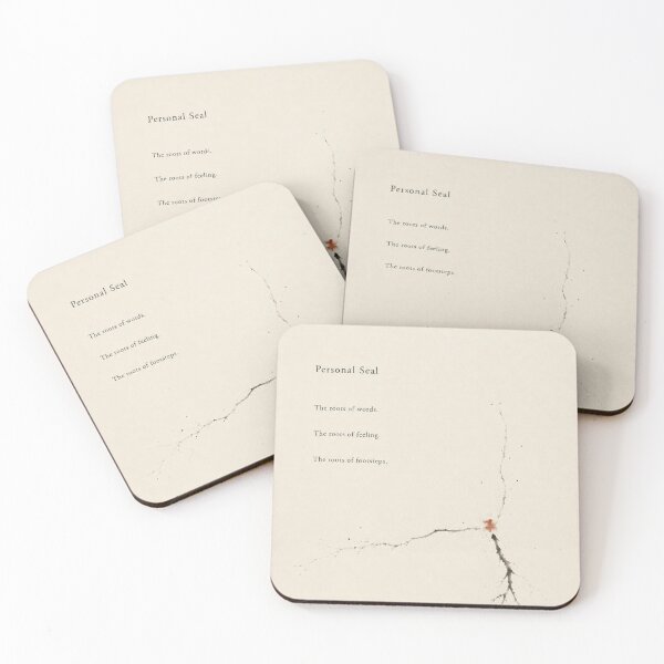 Item preview, Personal Seal | Roots of Words, Feeling and Footsteps designed and sold by joycrysstudio.