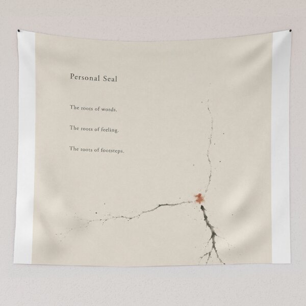 Item preview, Personal Seal | Roots of Words, Feeling and Footsteps designed and sold by joycrysstudio.