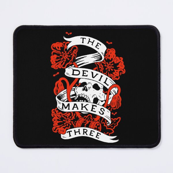 Item preview, The Devil Makes Three designed and sold by MindStitches.