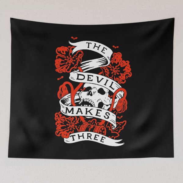 Item preview, El diablo hace tres designed and sold by MindStitches.