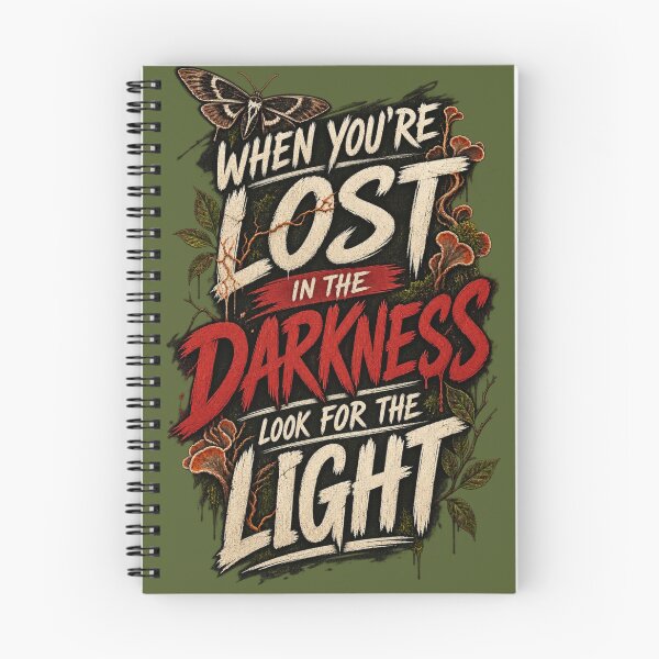 Item preview, When You’re Lost in the Darkness – Look for the Light | Survival Aesthetic designed and sold by AndGarciart.