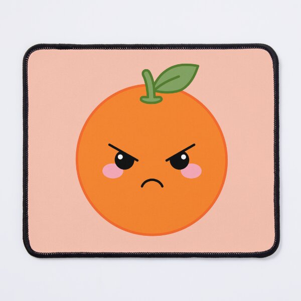 Item preview, Grumpy Angry Orange designed and sold by SlimyFish.