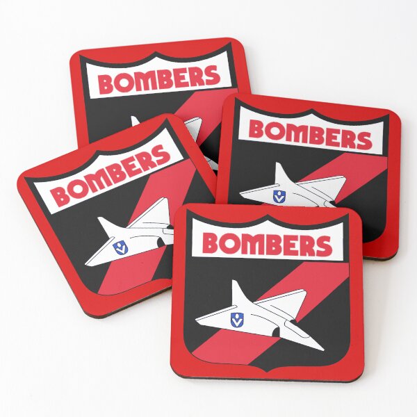 Item preview, Mighty Bombers Retro Logo Drawing designed and sold by Luke Foran Sports Art.