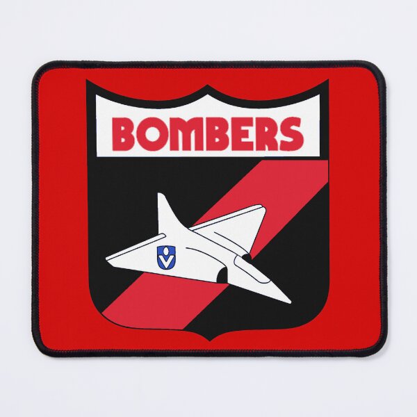 Item preview, Mighty Bombers Retro Logo Drawing designed and sold by Luke Foran Sports Art.