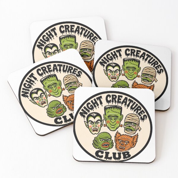Item preview, Night Creatures Club designed and sold by ArtbyMAM.