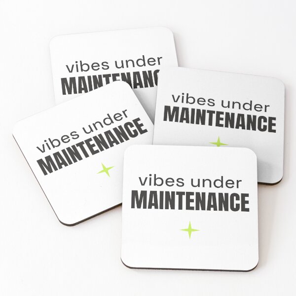 Item preview, Vibes Under Maintenance designed and sold by emobuffering.