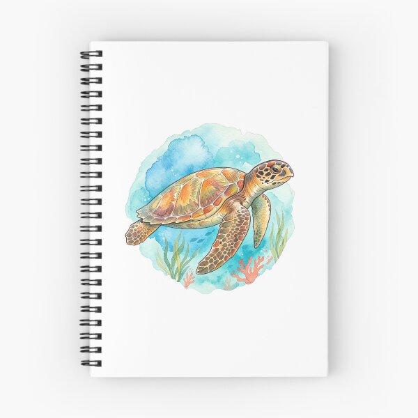 Item preview, Hawksbill Turtle Swimming designed and sold by DANS-Whimsy.