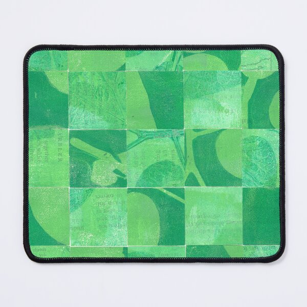 Item preview, Green Botanical Collage Grid designed and sold by Earl Grey Days.