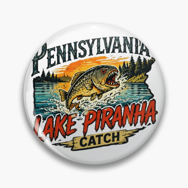 Artikelvorschau, Piranha-Fang im Pennsylvania-See entworfen und verkauft von clarkfraser.