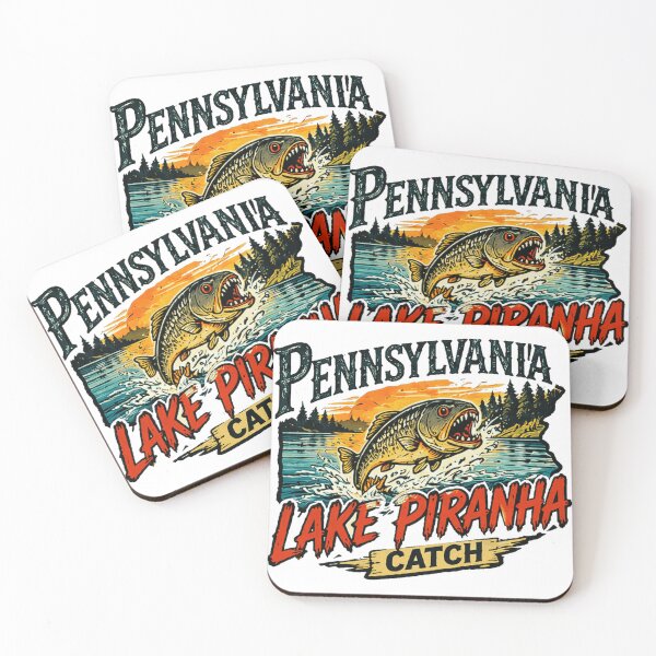 Item preview, Pennsylvania Lake Piranha Catch designed and sold by clarkfraser.