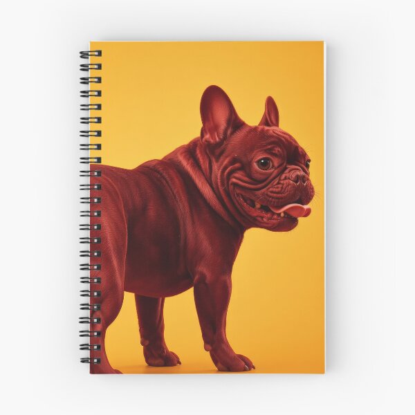 Item preview, Power Stance – Glossy Red French Bulldog designed and sold by Mario  Rojas.