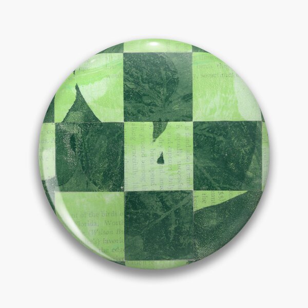Item preview, Dark Green Geometrical Abstract Collage designed and sold by Earl Grey Days.