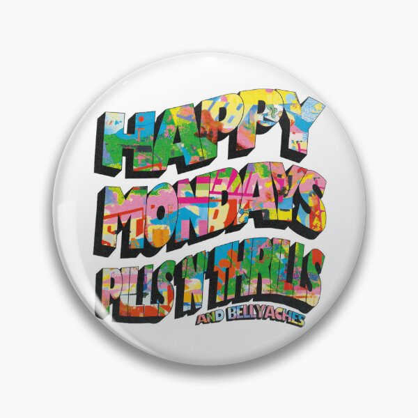 Item preview, HAPPY MONDAYS PILLS, THRILLS ‘N’ BELLYACHES designed and sold by WallopFam.