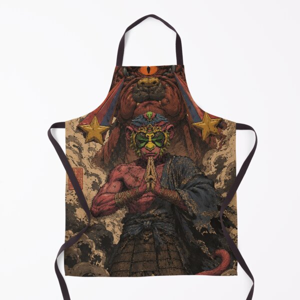 Item preview, Demon Dog Summon - Monkey King Yokai Japanese Art designed and sold by BRTHRCNK01.